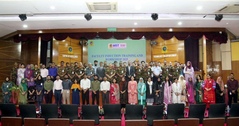 Faculty Induction Training & Workshop 2025 at MIST